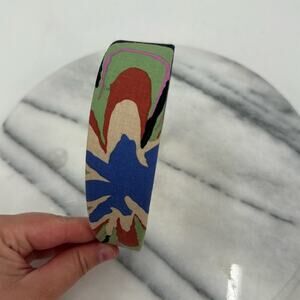 Funky modern fabric mod style headband